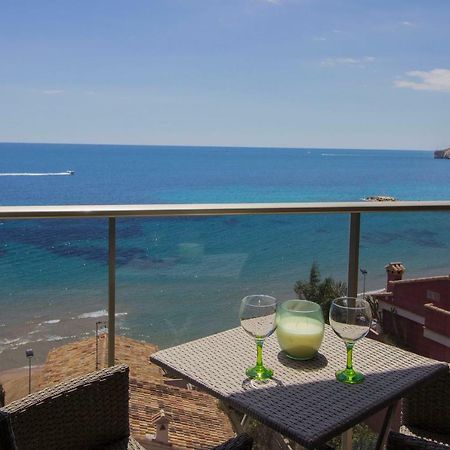 Beautiful Frontline Apartment Melioria With Panoramic Seaview Calpe Exterior photo