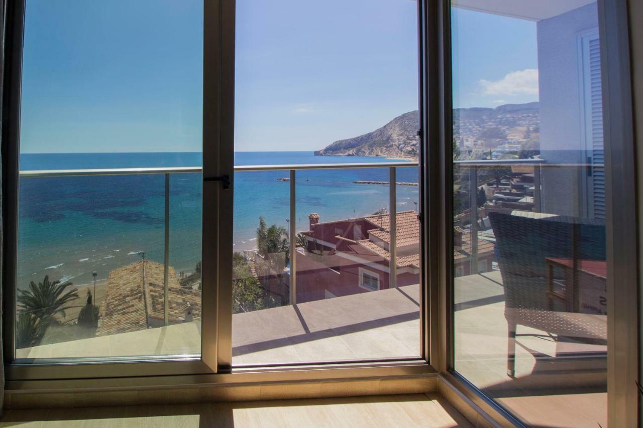 Beautiful Frontline Apartment Melioria With Panoramic Seaview Calpe Exterior photo