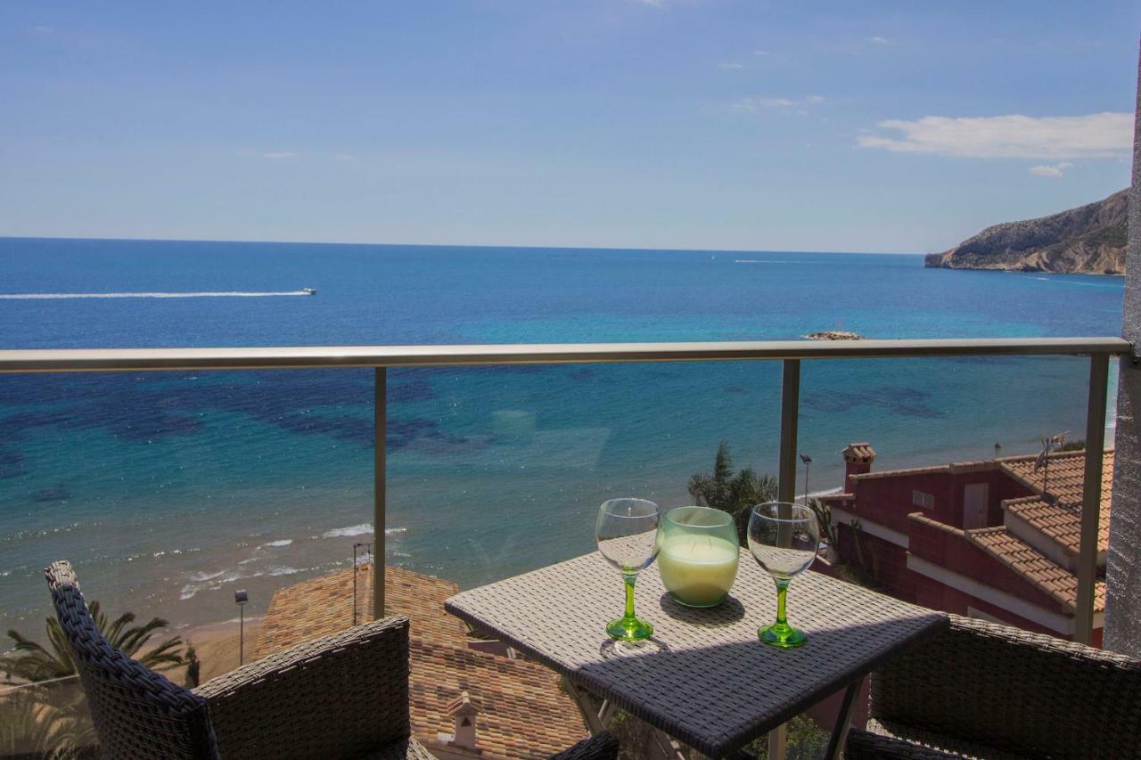 Beautiful Frontline Apartment Melioria With Panoramic Seaview Calpe Exterior photo